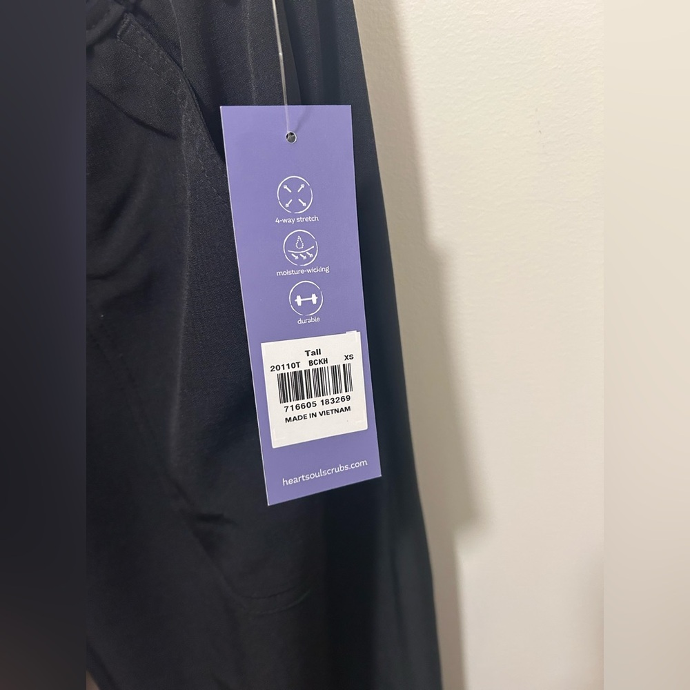 NWT xs+tall black heartsoul pants! - Picture 4 of 5